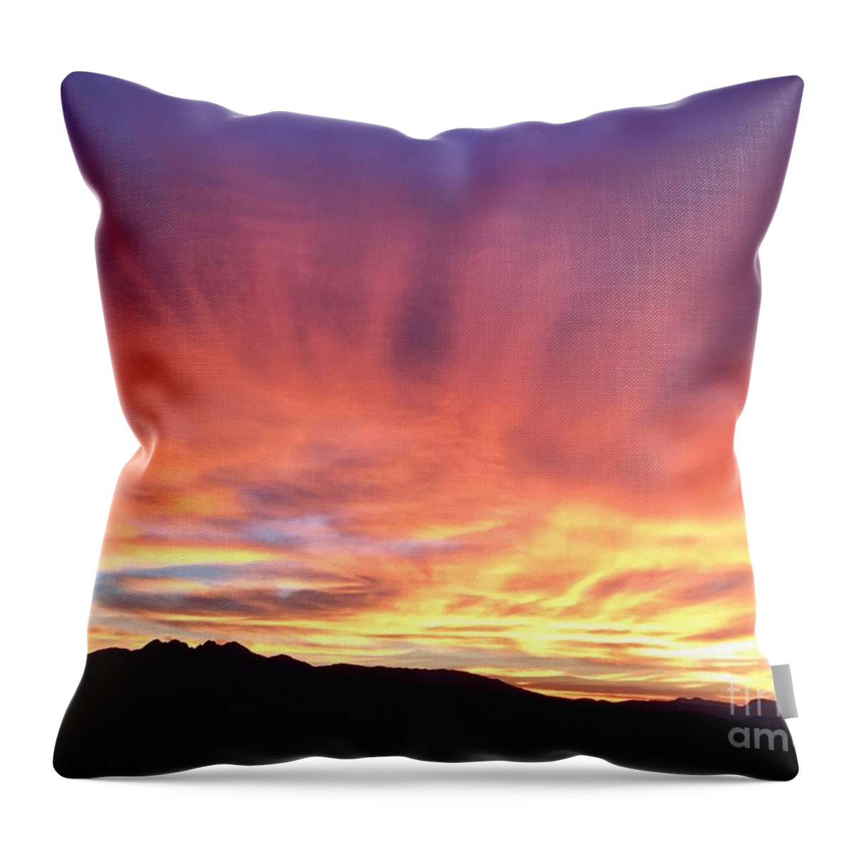 Sunrise Throw Pillow featuring the photograph Sunrise Collection #2 by Kate Purdy