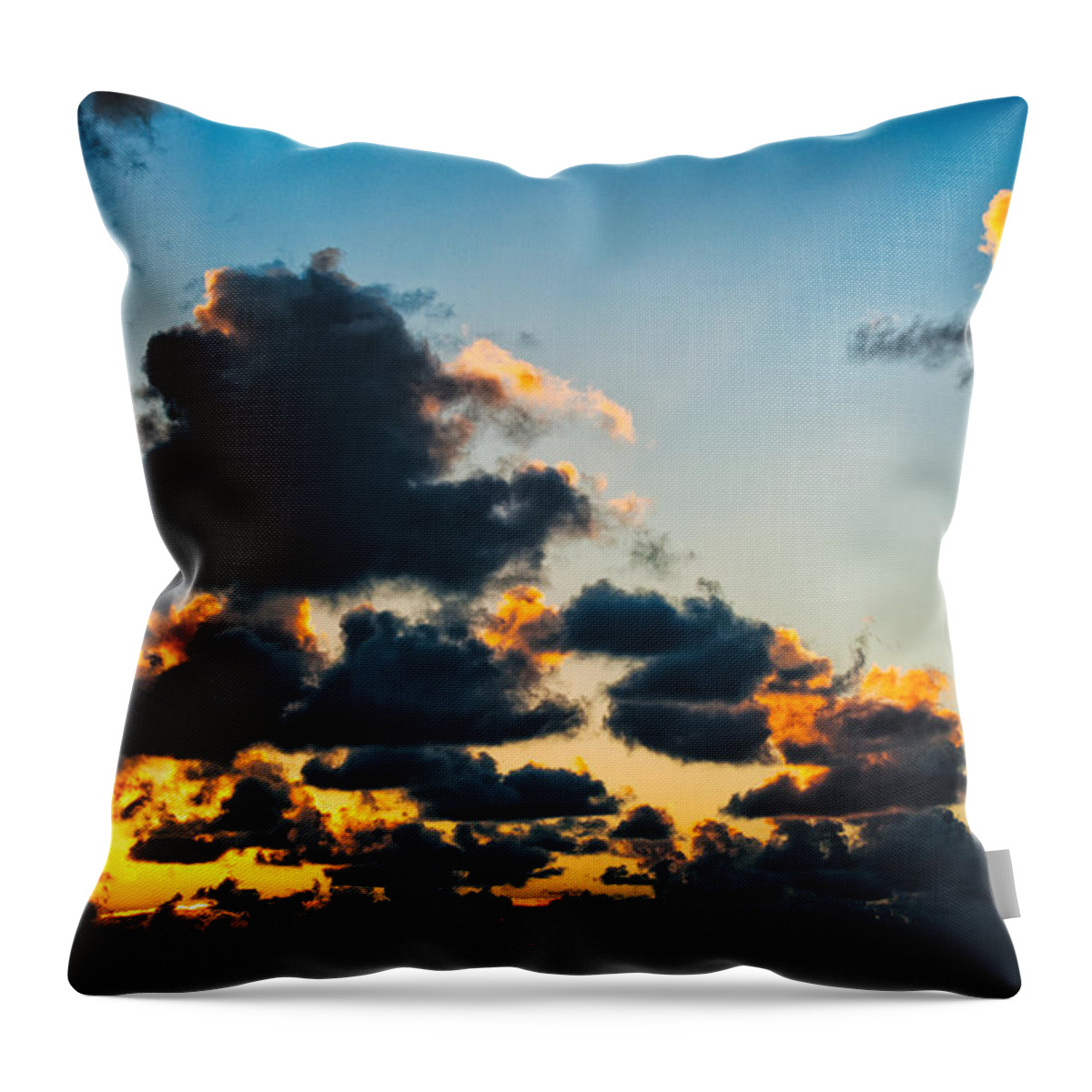 Atantic Ocean Throw Pillow featuring the photograph Sunrise on the Atlantic #14 by Jeremy Herman