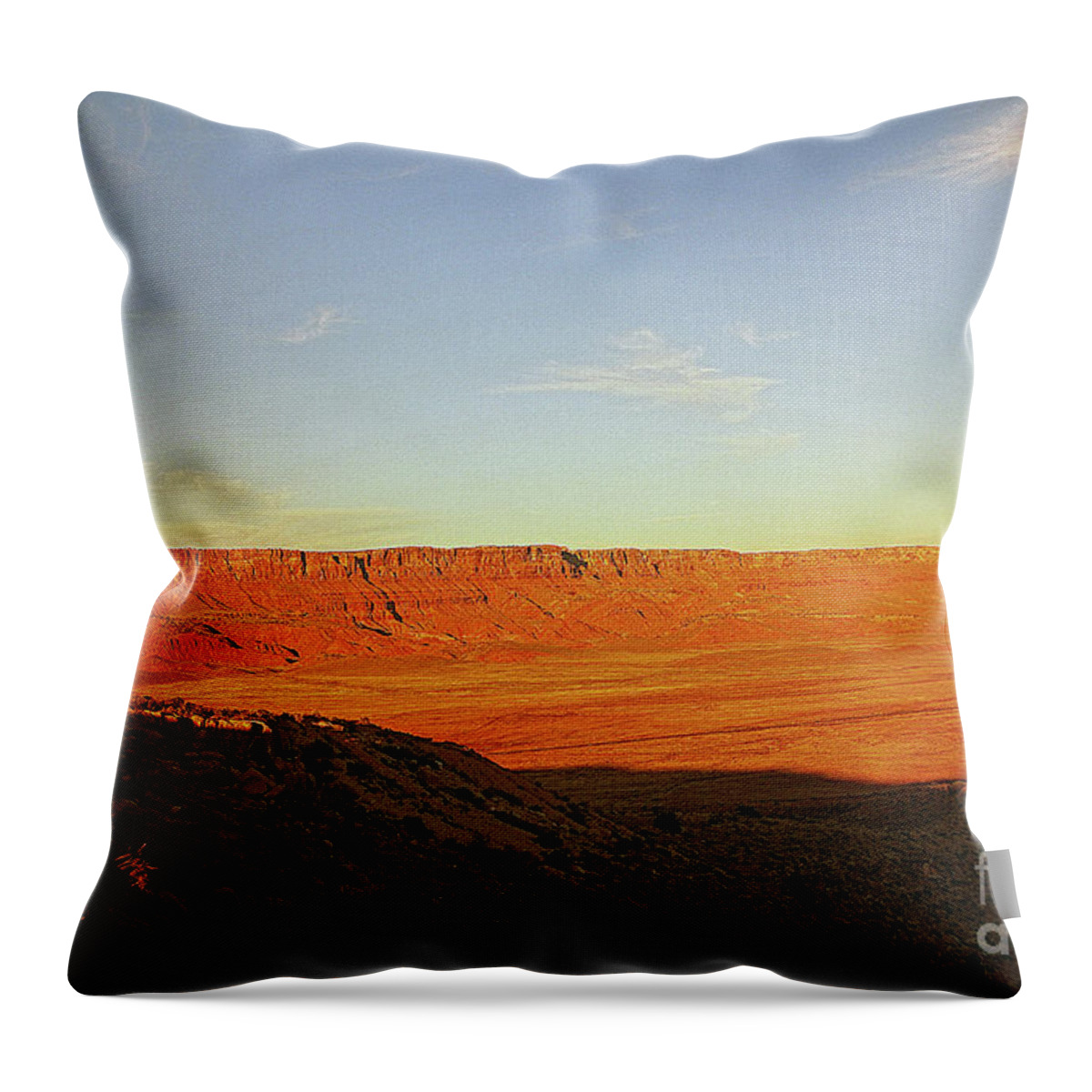 Sunset Throw Pillow featuring the photograph Sunset by Mark Jackson