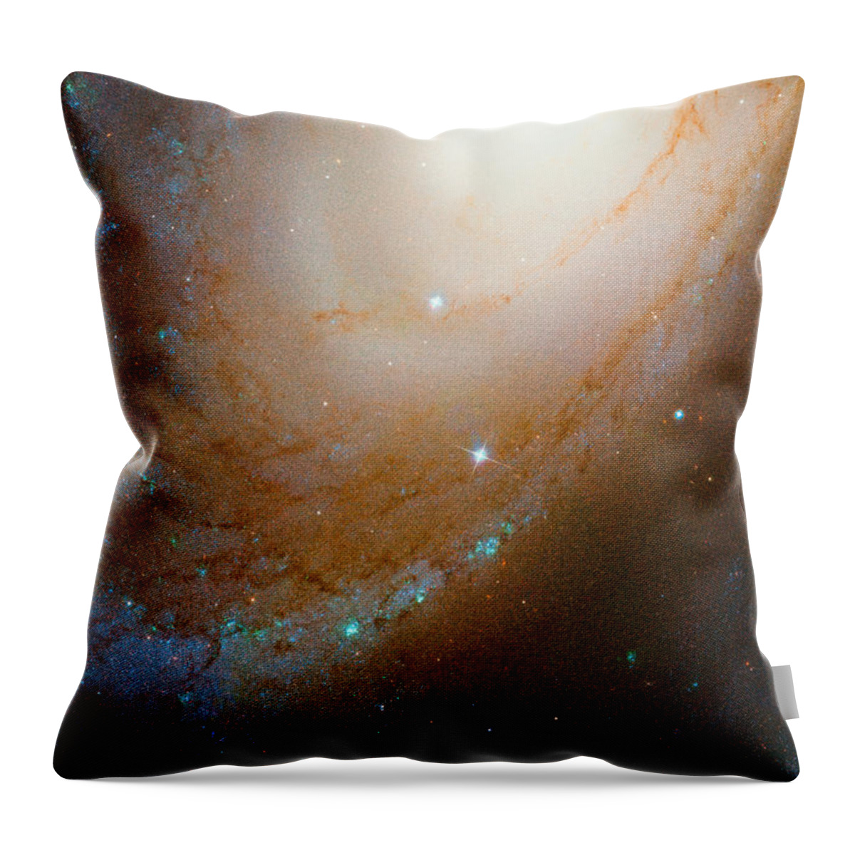 Universe Throw Pillow featuring the photograph Supernova 1993J by Marco Oliveira