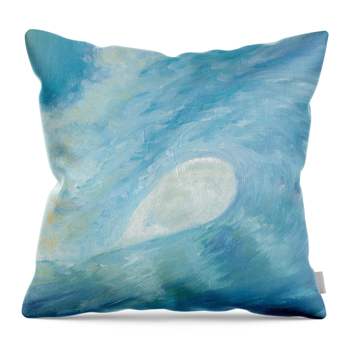 Surf Throw Pillow featuring the painting Surf Dreams by Adam Johnson