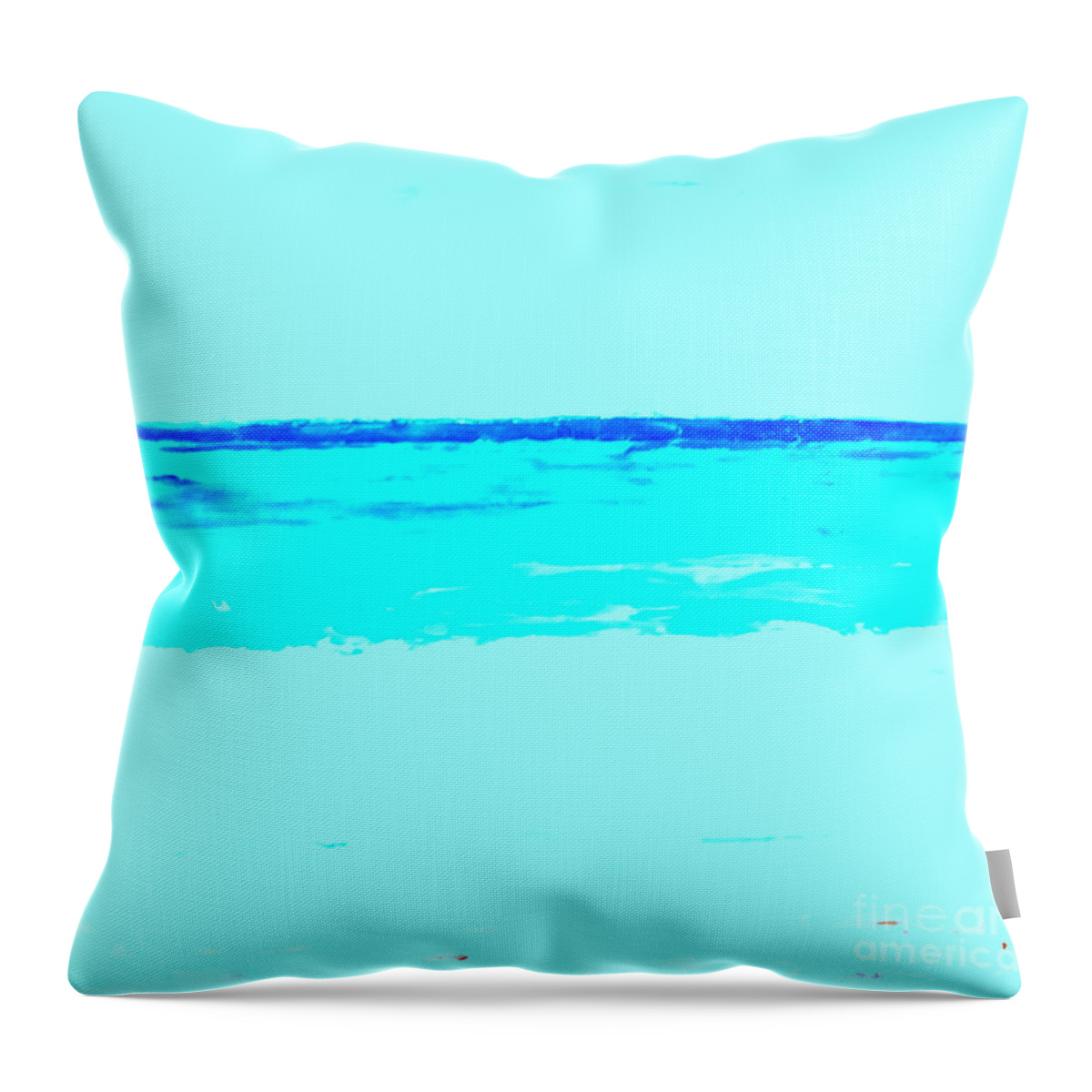 Surf Throw Pillow featuring the painting Surf by Fred Wilson