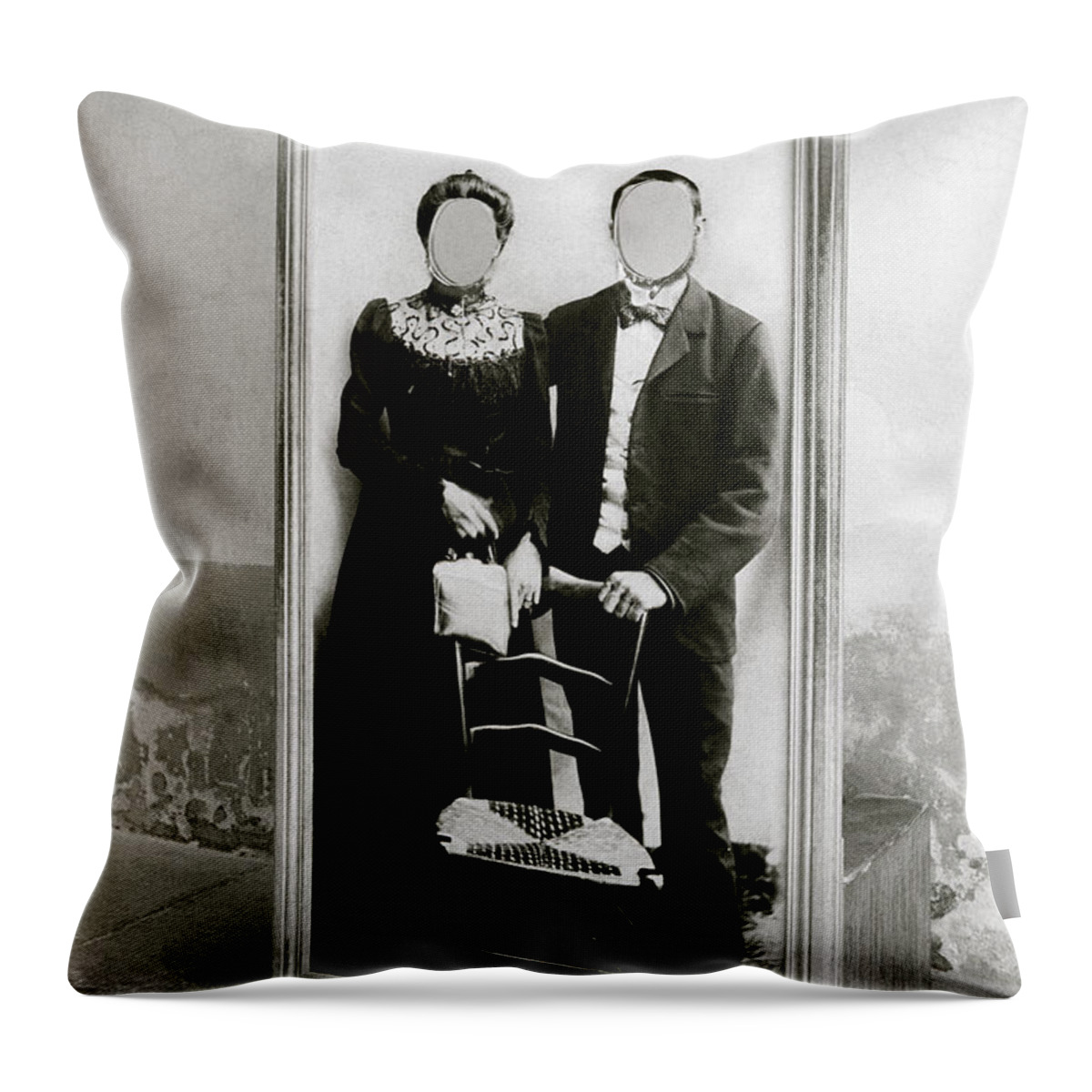 Surreal Throw Pillow featuring the photograph Surrealism In Provence by Shaun Higson