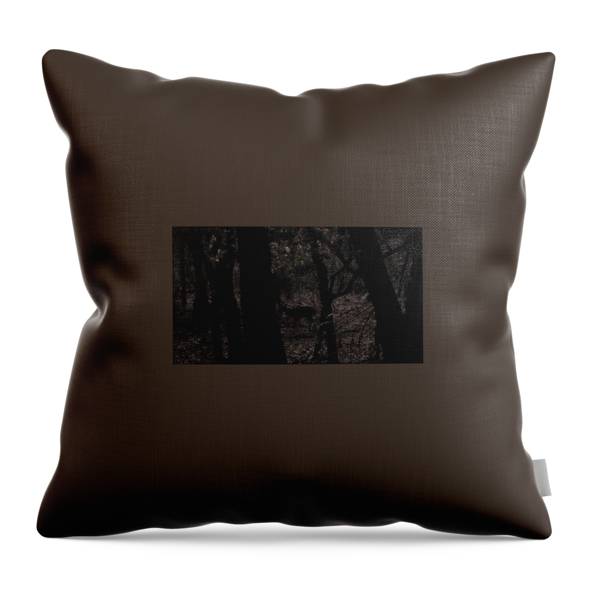 Vorotrans Throw Pillow featuring the digital art Surrounded by Stephane Poirier