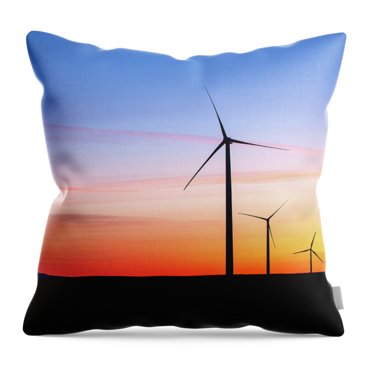 Ethridge Throw Pillow featuring the photograph Sweet Grass Energy by Todd Klassy