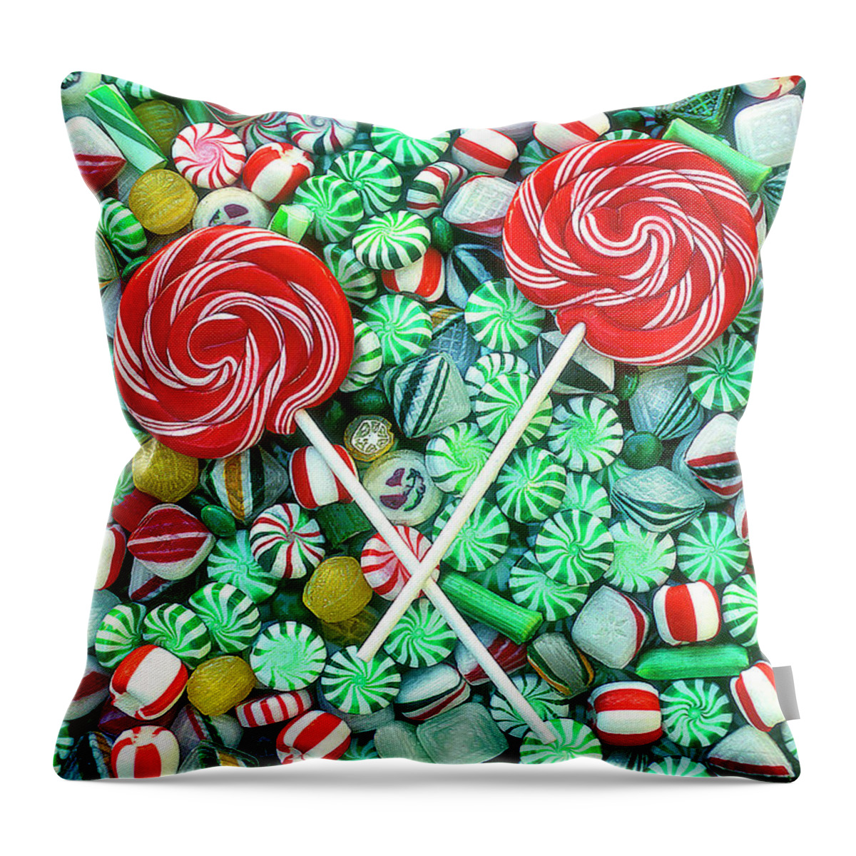 Jigsaw Throw Pillow featuring the photograph Sweet Tooth by Carole Gordon