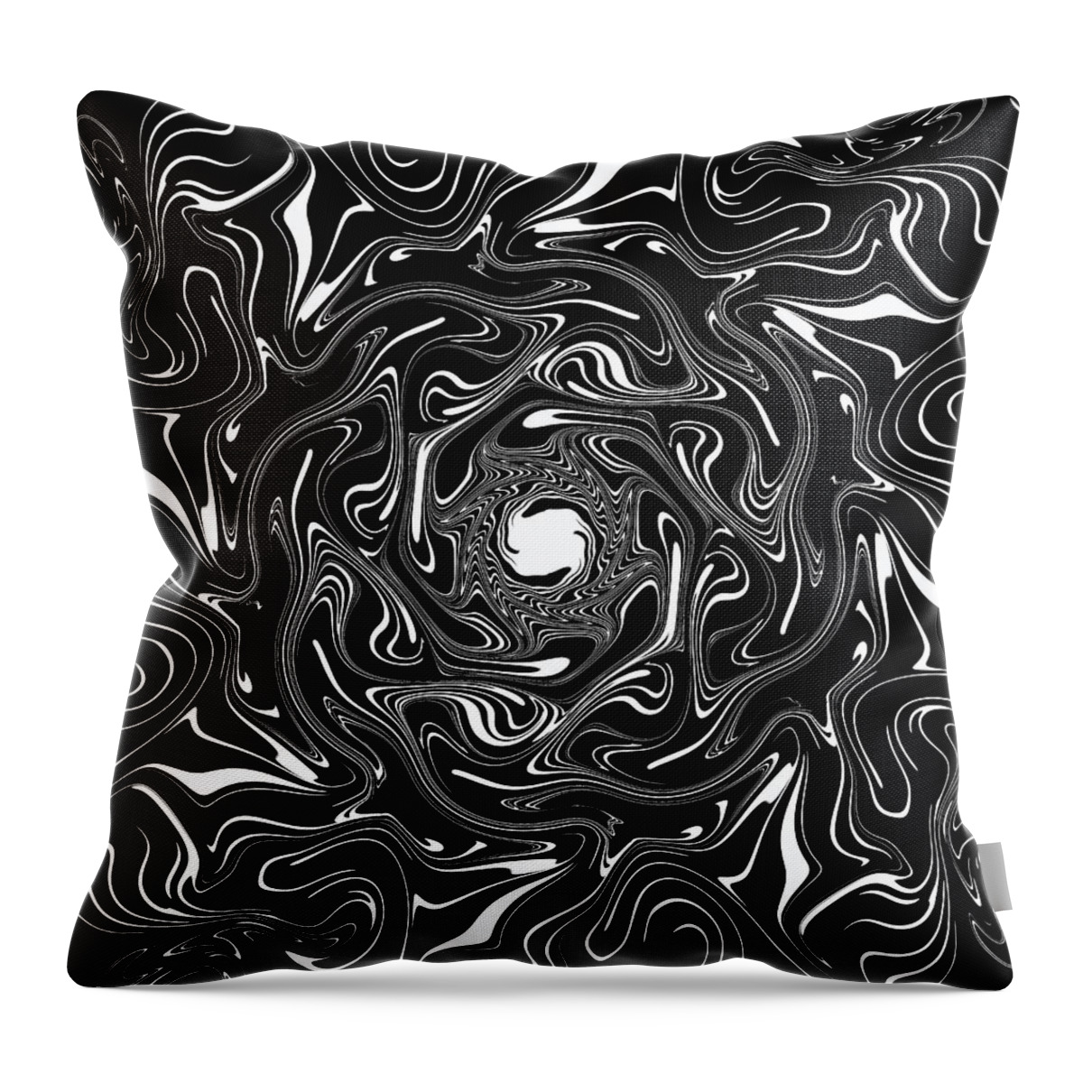 Symmetry Throw Pillow featuring the digital art Symmetry 3 by David G Paul