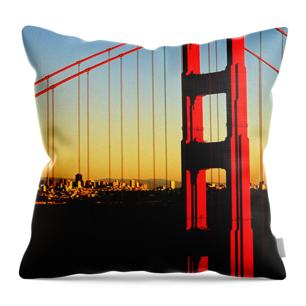 North America Throw Pillow featuring the photograph Symphonie in Steel by Juergen Weiss