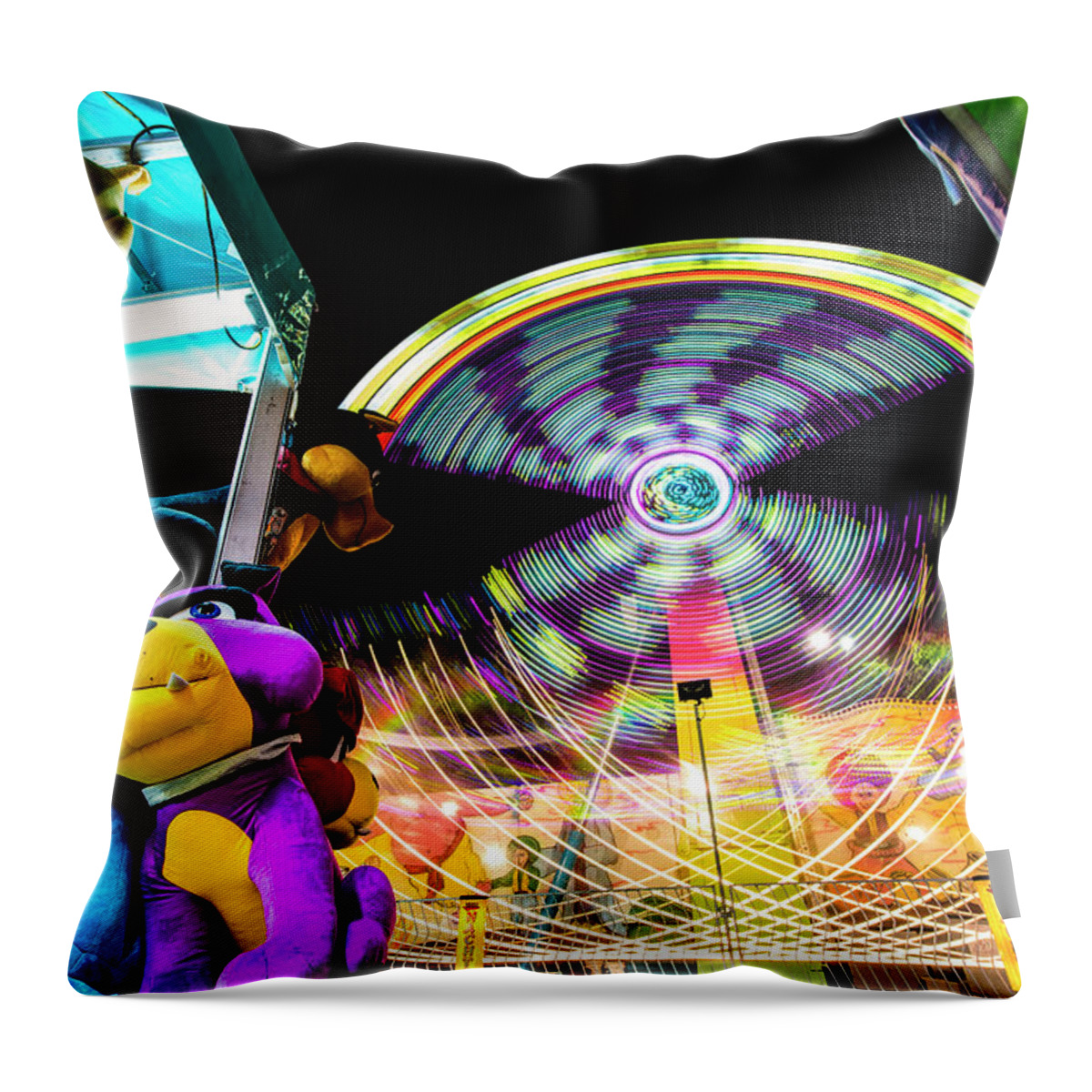 County Throw Pillow featuring the photograph Take It for a Spin by Alex Lapidus