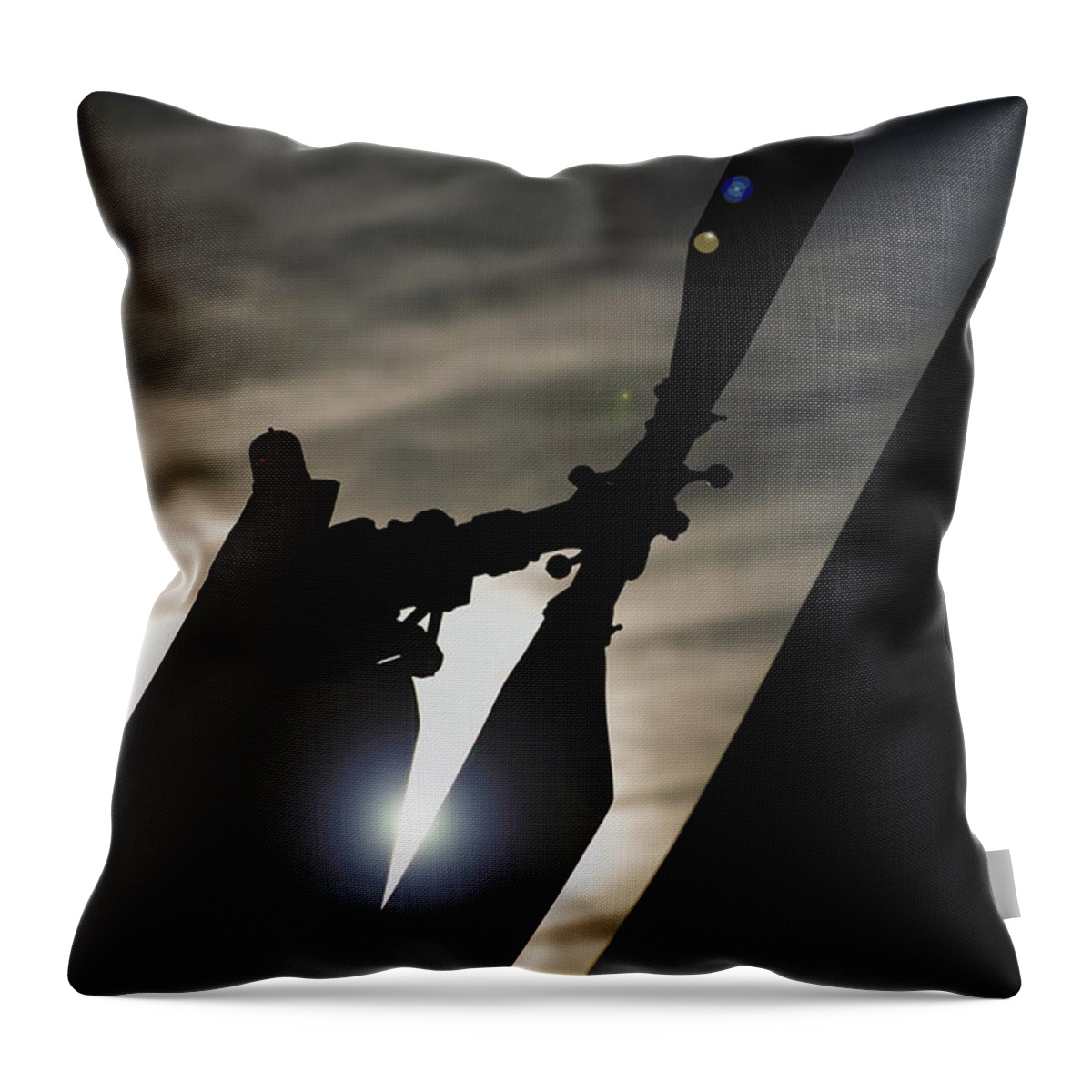 Tale Throw Pillow featuring the photograph Tale Sun by Paul Job