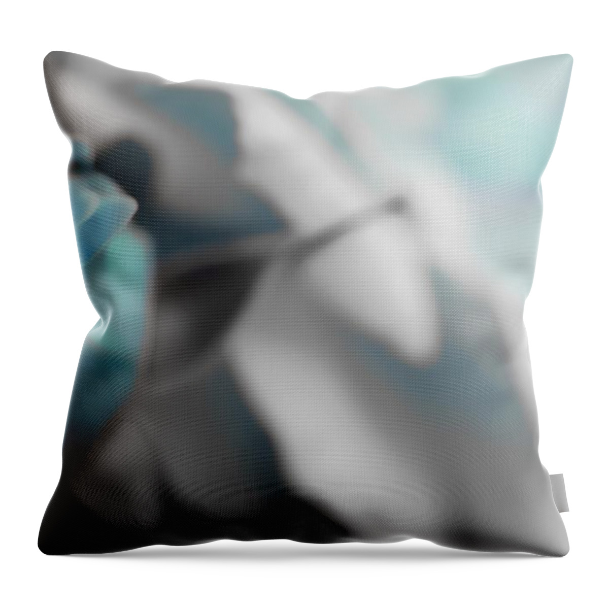 Tender Blue Roses Throw Pillow featuring the photograph Tender Blue Dream by The Art Of Marilyn Ridoutt-Greene