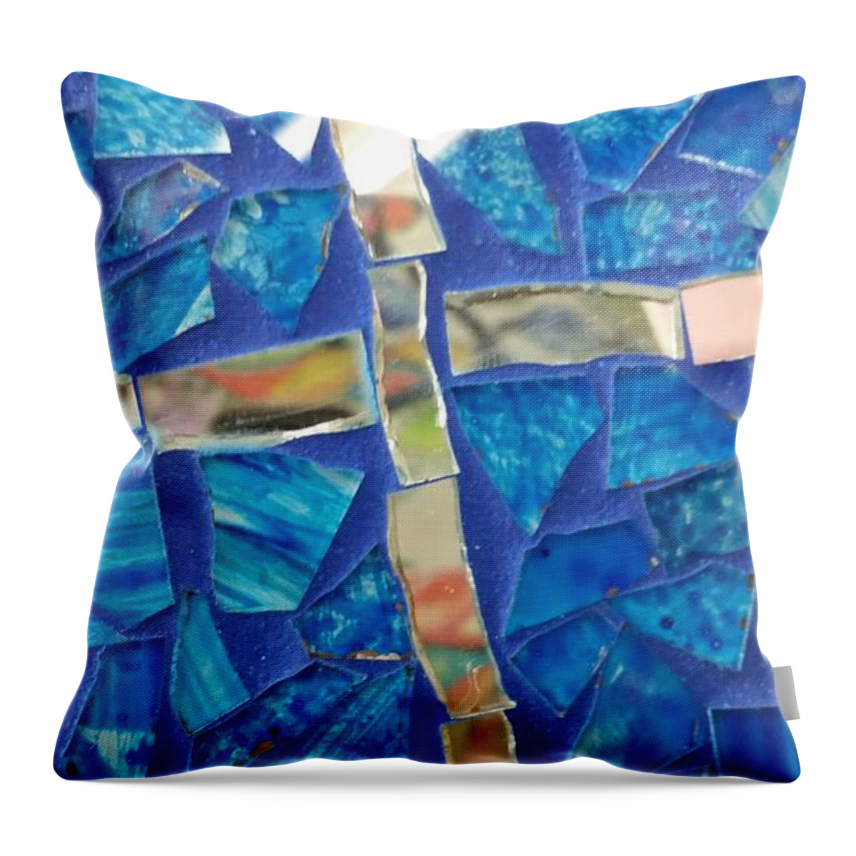  Abstract Reality Digital Imaging. Throw Pillow featuring the photograph Texture #22 by Scott S Baker