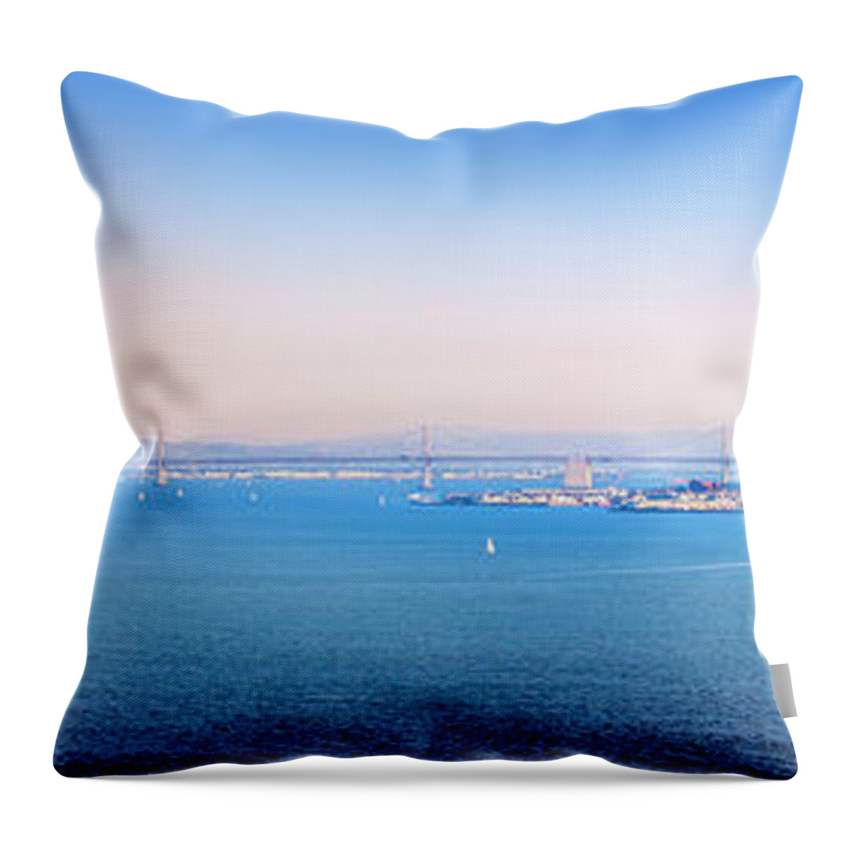 City Throw Pillow featuring the photograph The Bay by Daniel Murphy