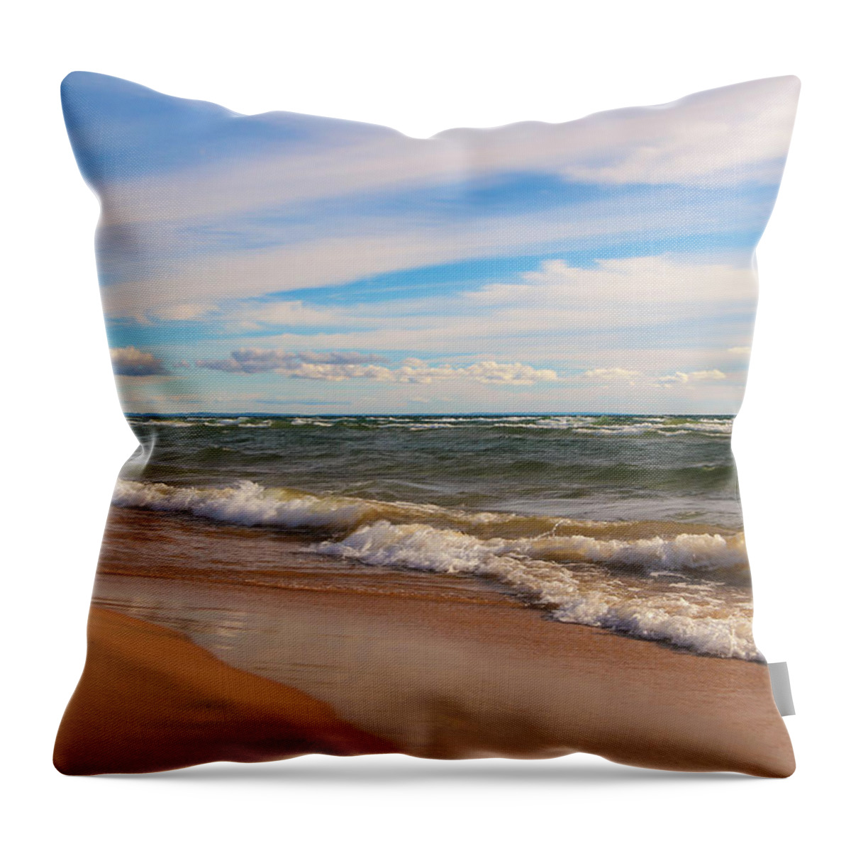 The Beat Goes On Throw Pillow featuring the photograph The Beat Goes On by Rachel Cohen