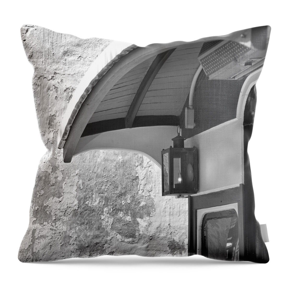 Cable Throw Pillow featuring the photograph The Cable Car Nantucket by Charles Harden