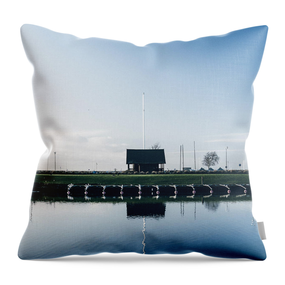 Beauty Throw Pillow featuring the photograph The Clubhouse by Marcus Karlsson Sall
