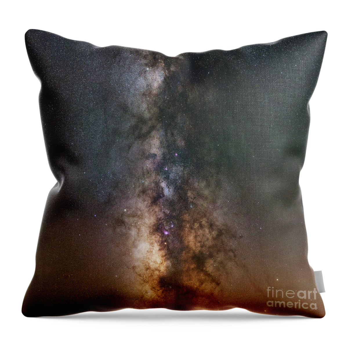 The Dark Heart Throw Pillow featuring the photograph The Dark Heart square version by Michael Ver Sprill