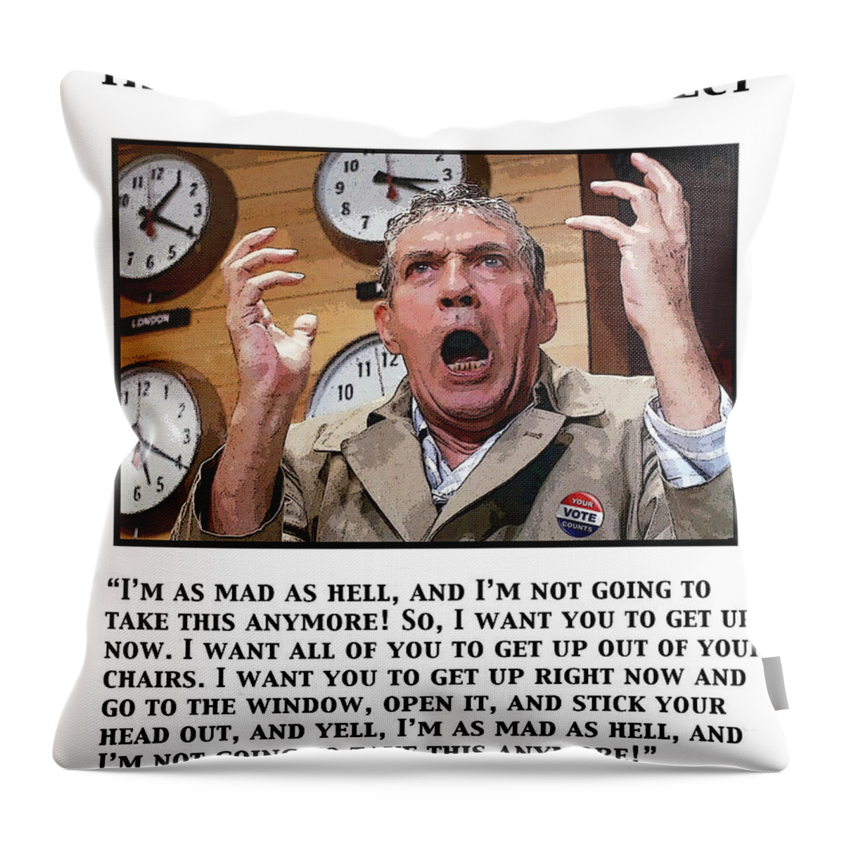 Donald Trump Throw Pillow featuring the photograph The Donald Trump Effect by Joe Palermo