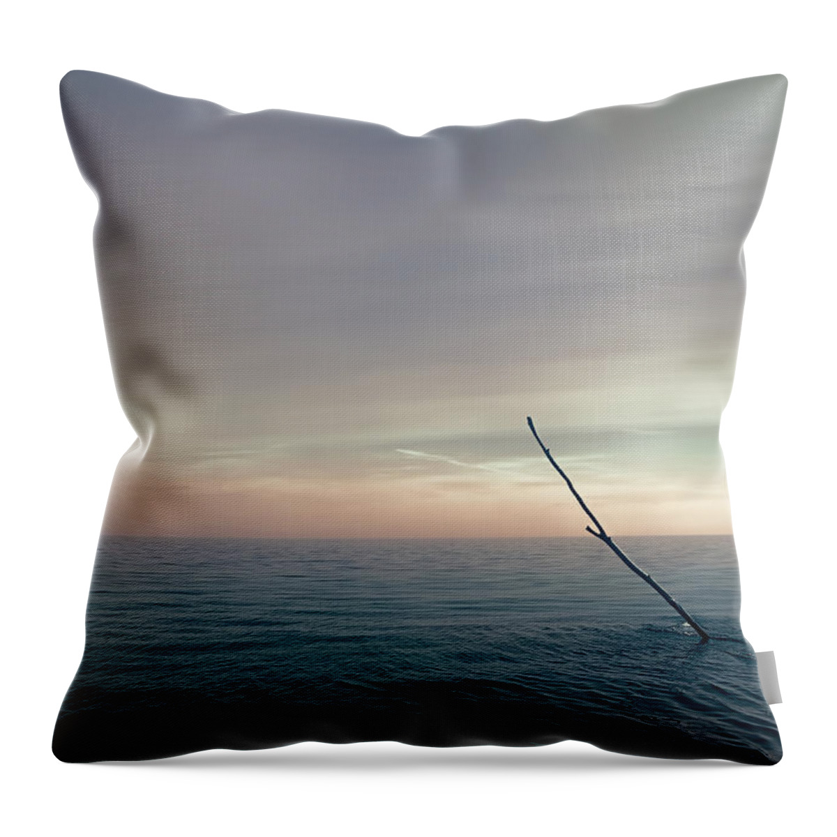 Serene Lake Throw Pillow featuring the photograph The Ideal Space by Scott Norris