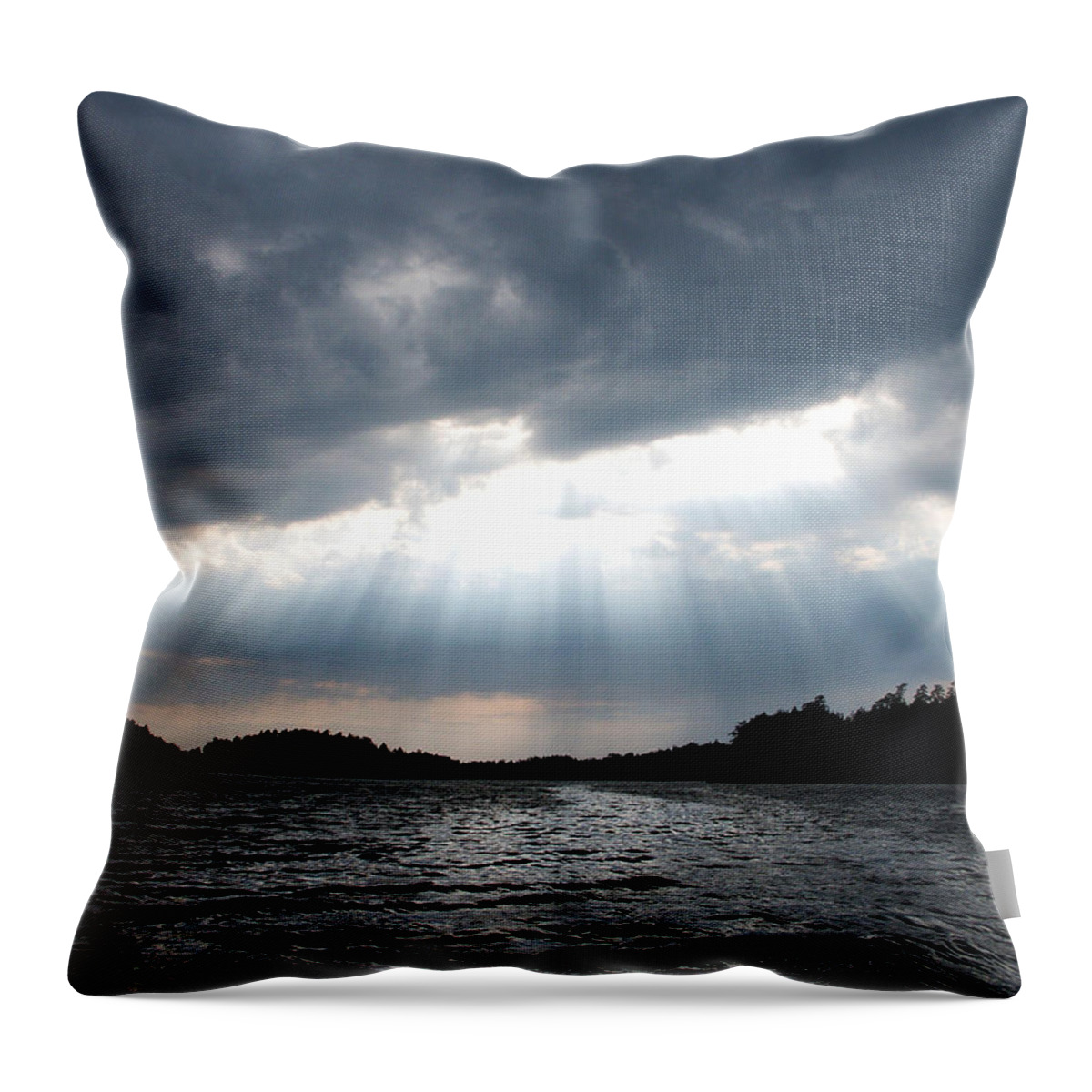 Lehtokukka Throw Pillow featuring the photograph The Light by Jouko Lehto