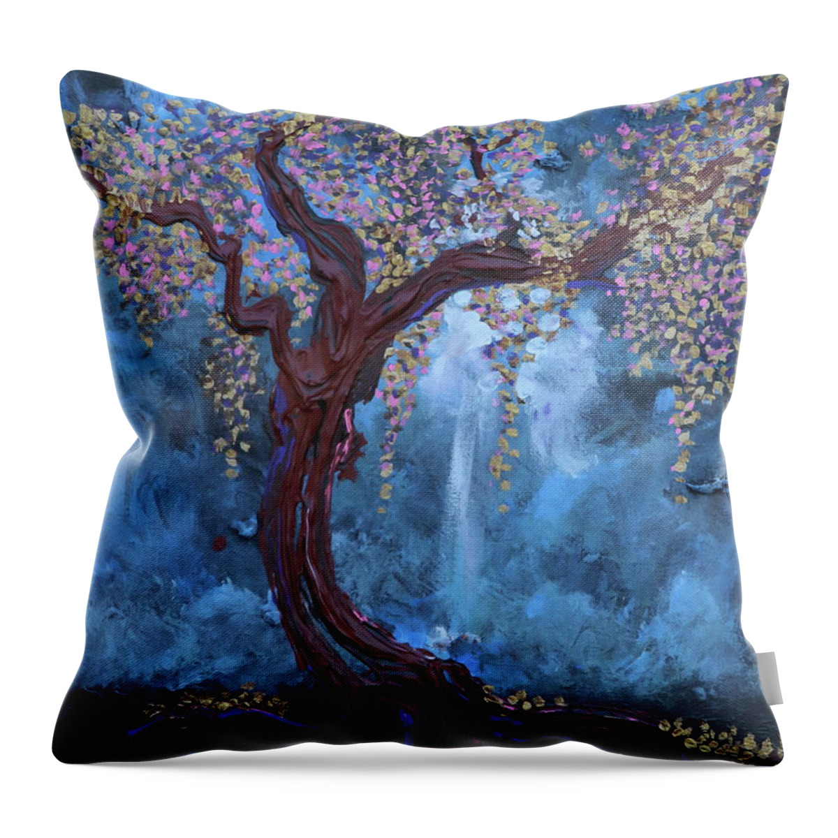 Impressionism Throw Pillow featuring the painting The LIght Sustains Me by Stefan Duncan
