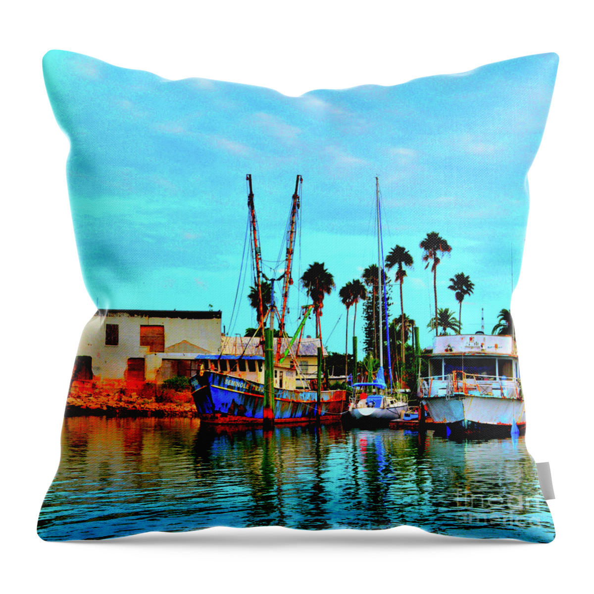 Art Throw Pillow featuring the photograph The Past by Alison Belsan Horton