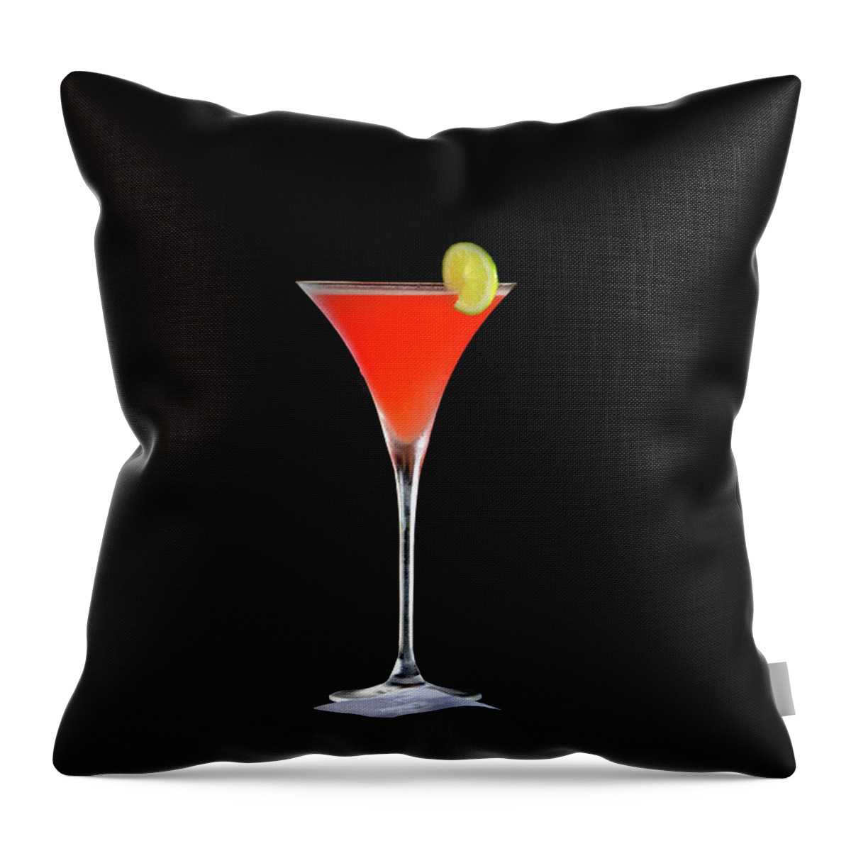 The Perfect Drink Throw Pillow featuring the photograph The Perfect Drink by David Lee Thompson