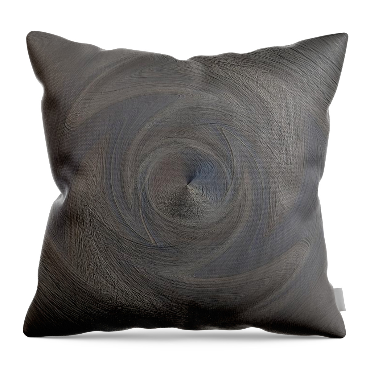 Abstract Throw Pillow featuring the digital art The Point Within by Tim Allen