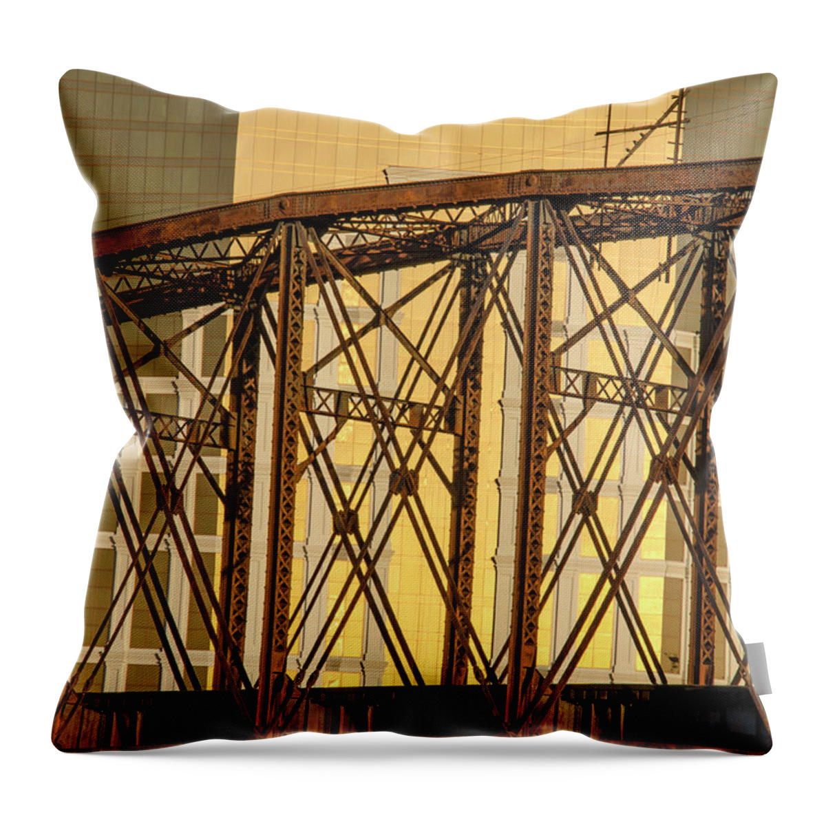 Geometry Throw Pillow featuring the photograph The Properties of Space by Jim Cook