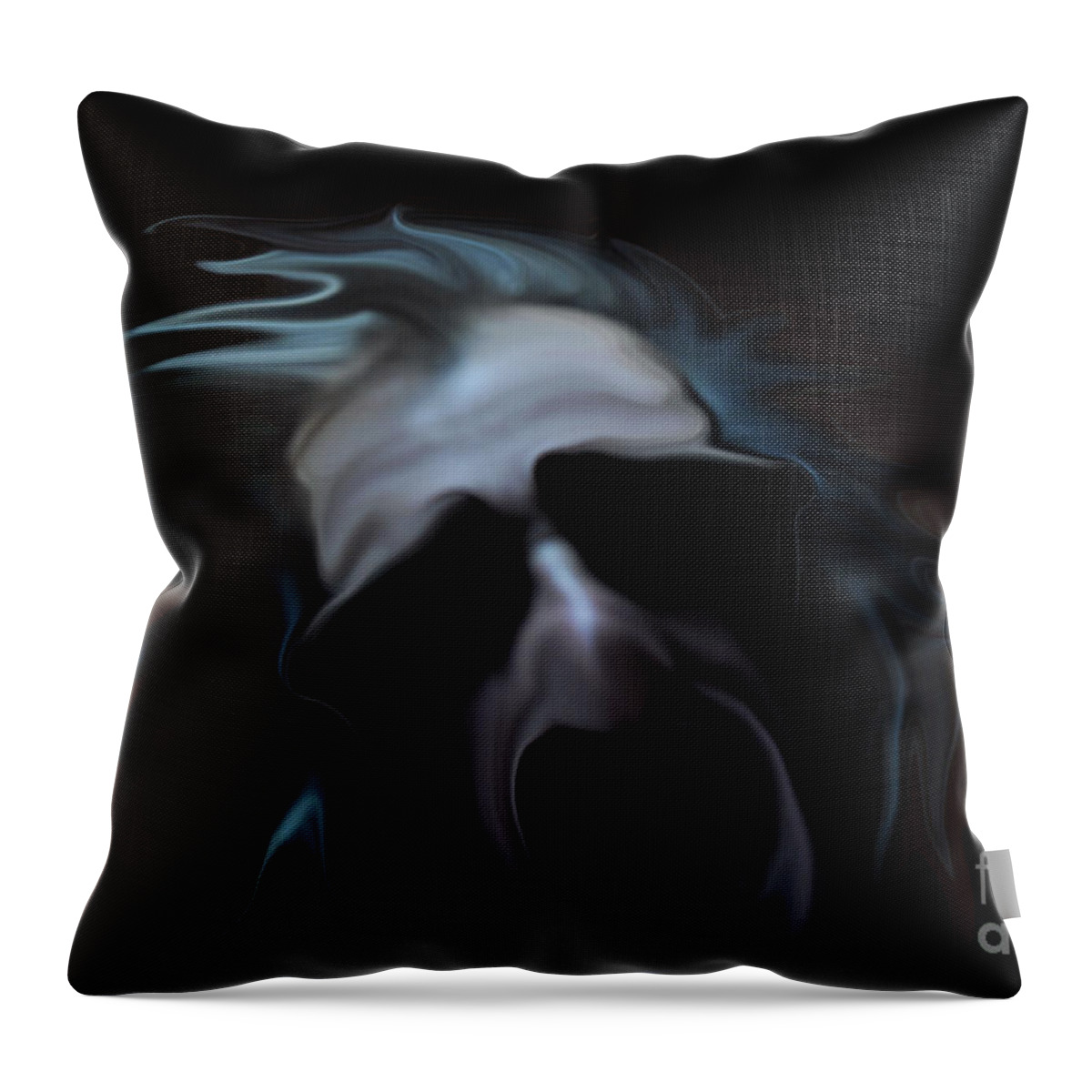 Screams Throw Pillow featuring the photograph The Scream by Reb Frost