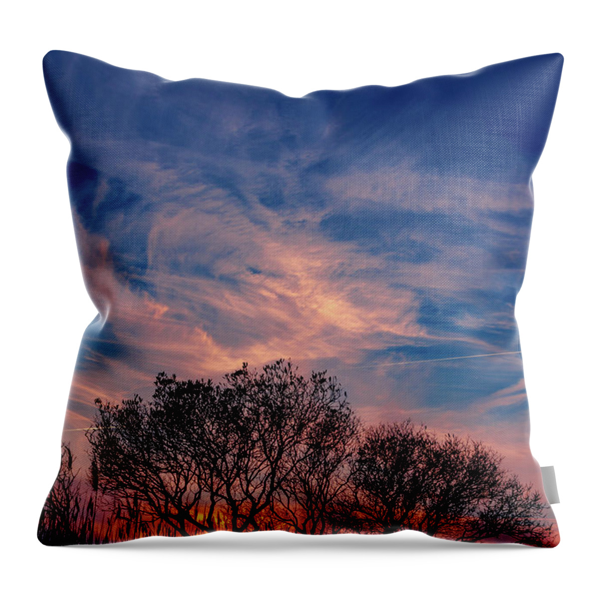 Nature Photography Throw Pillow featuring the photograph The Sky's the Limit by Jodi Lyn Jones
