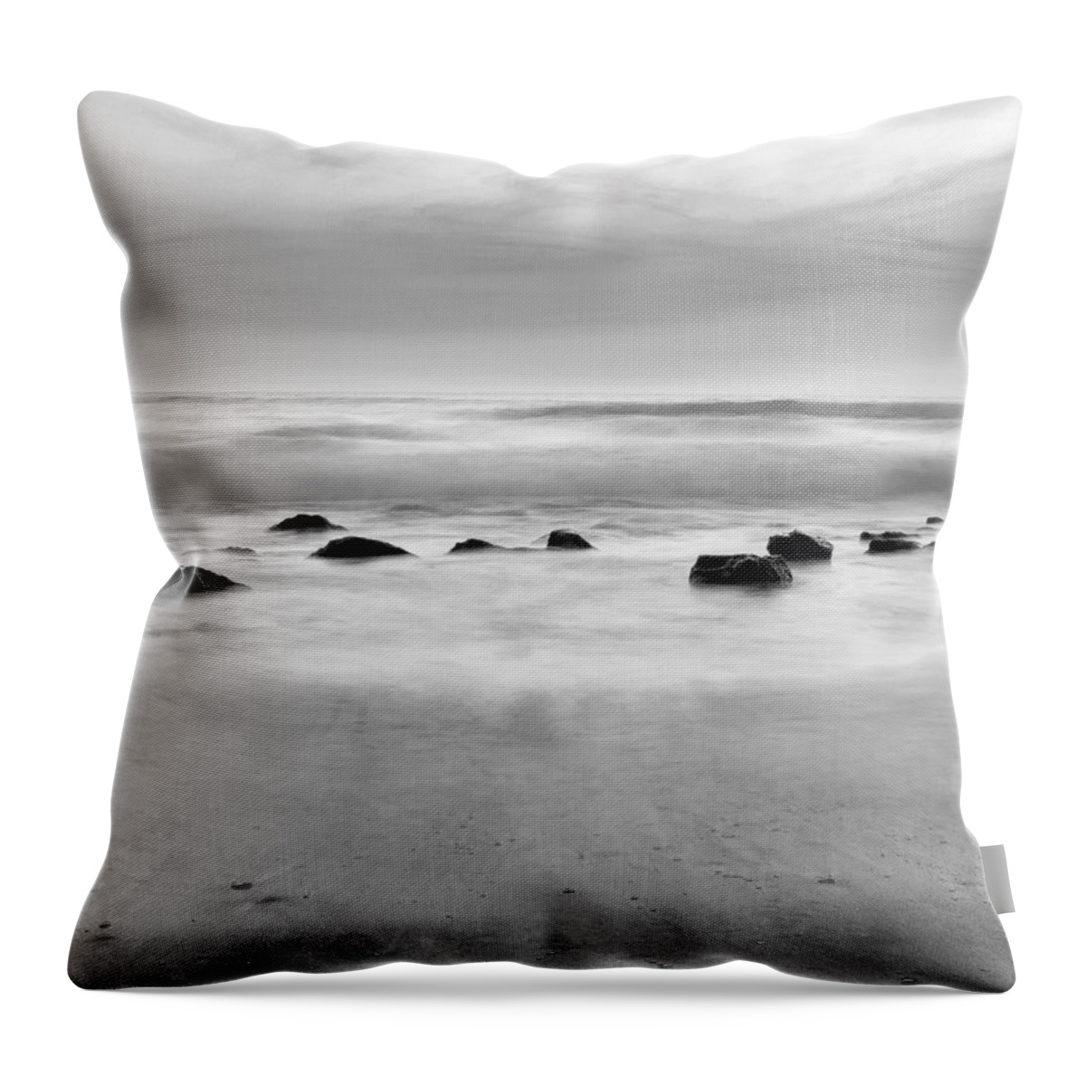 Silent Throw Pillow featuring the photograph The Sound of Silence by Meir Ezrachi