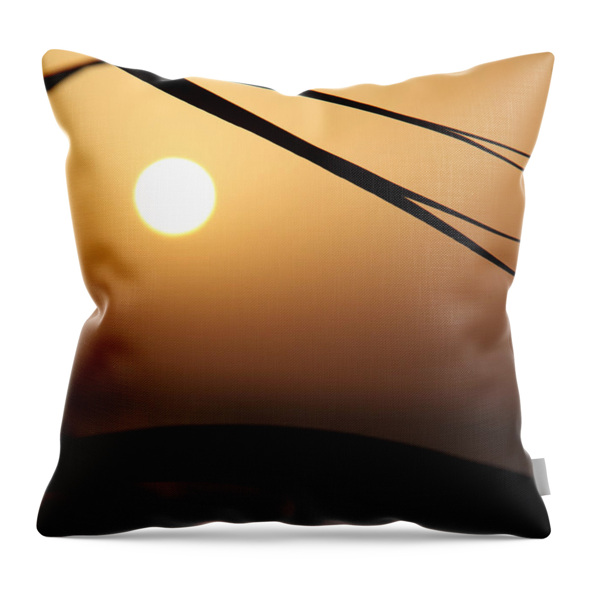 Al-ahyaa Throw Pillow featuring the photograph the way I lean by Jez C Self