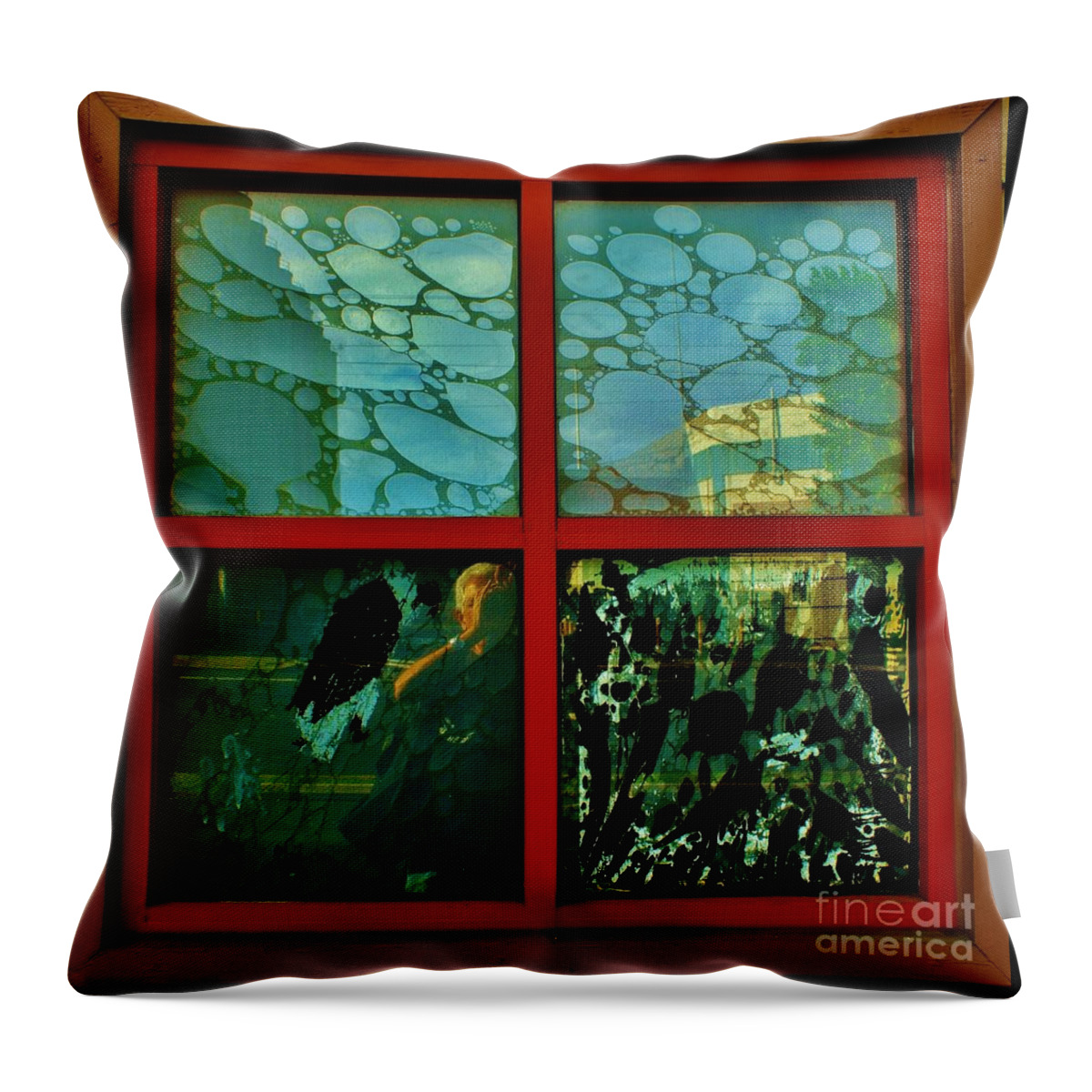 Window Throw Pillow featuring the photograph The Window by Craig Wood