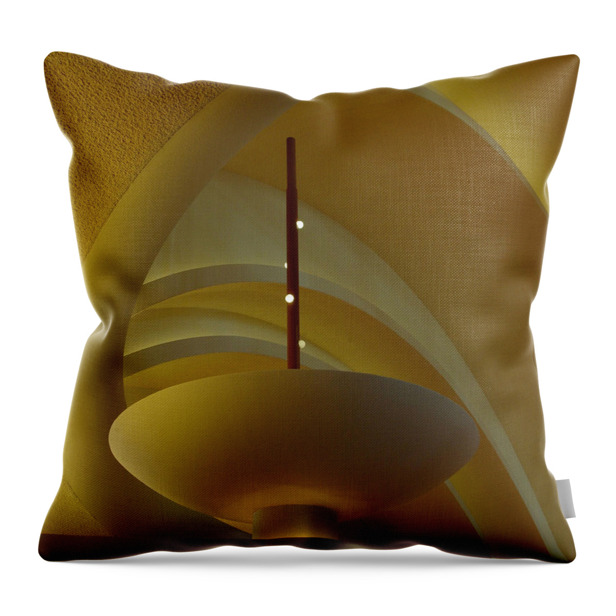 Architecture Throw Pillow featuring the photograph The Wright Design by Linda Mishler