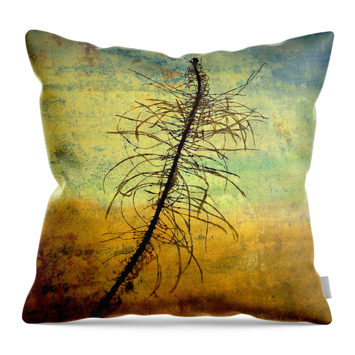 Landscape Throw Pillow featuring the photograph Thoughts So Often by Mark Ross