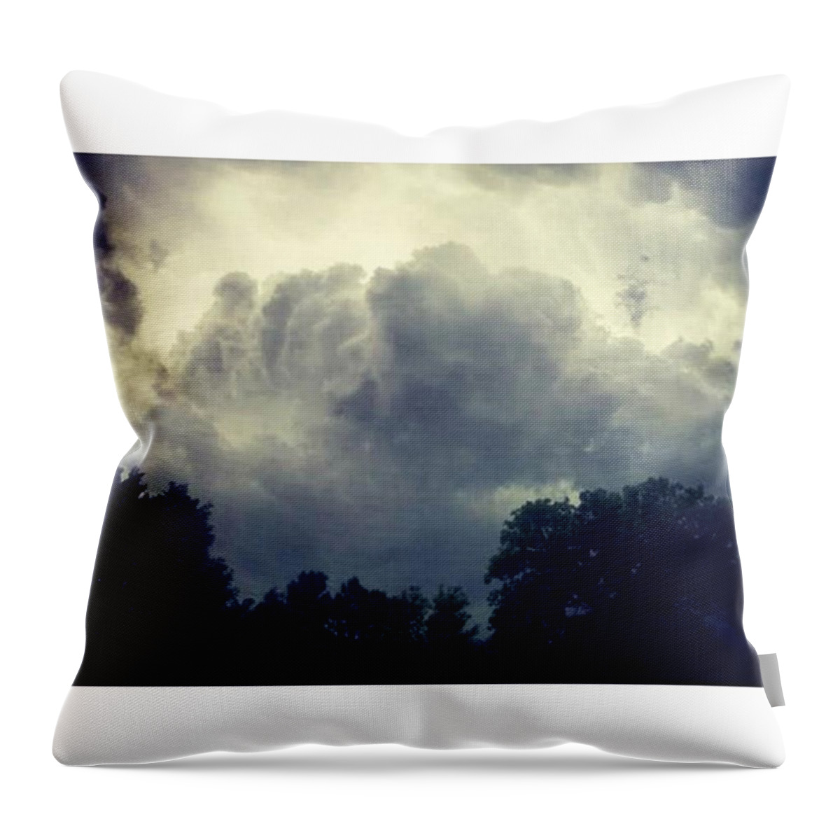 Summer Throw Pillow featuring the photograph The Thunder Rolls by Mnwx Watcher