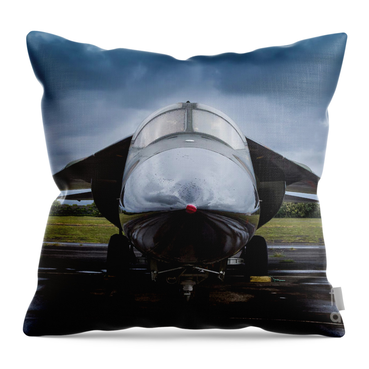 Thunder Struck Throw Pillow featuring the photograph Thunder Struck by Mitch Shindelbower