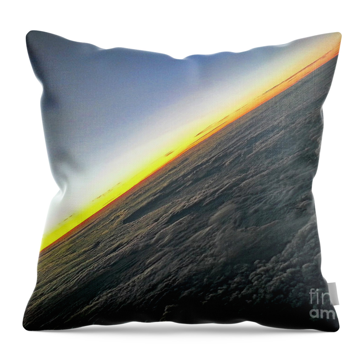 Horizon Throw Pillow featuring the photograph Tilt Horizon by Robert Knight