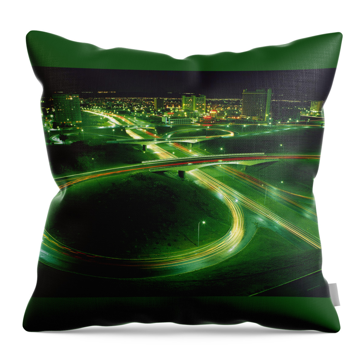 Time-lapse Throw Pillow featuring the digital art Time-lapse by Super Lovely