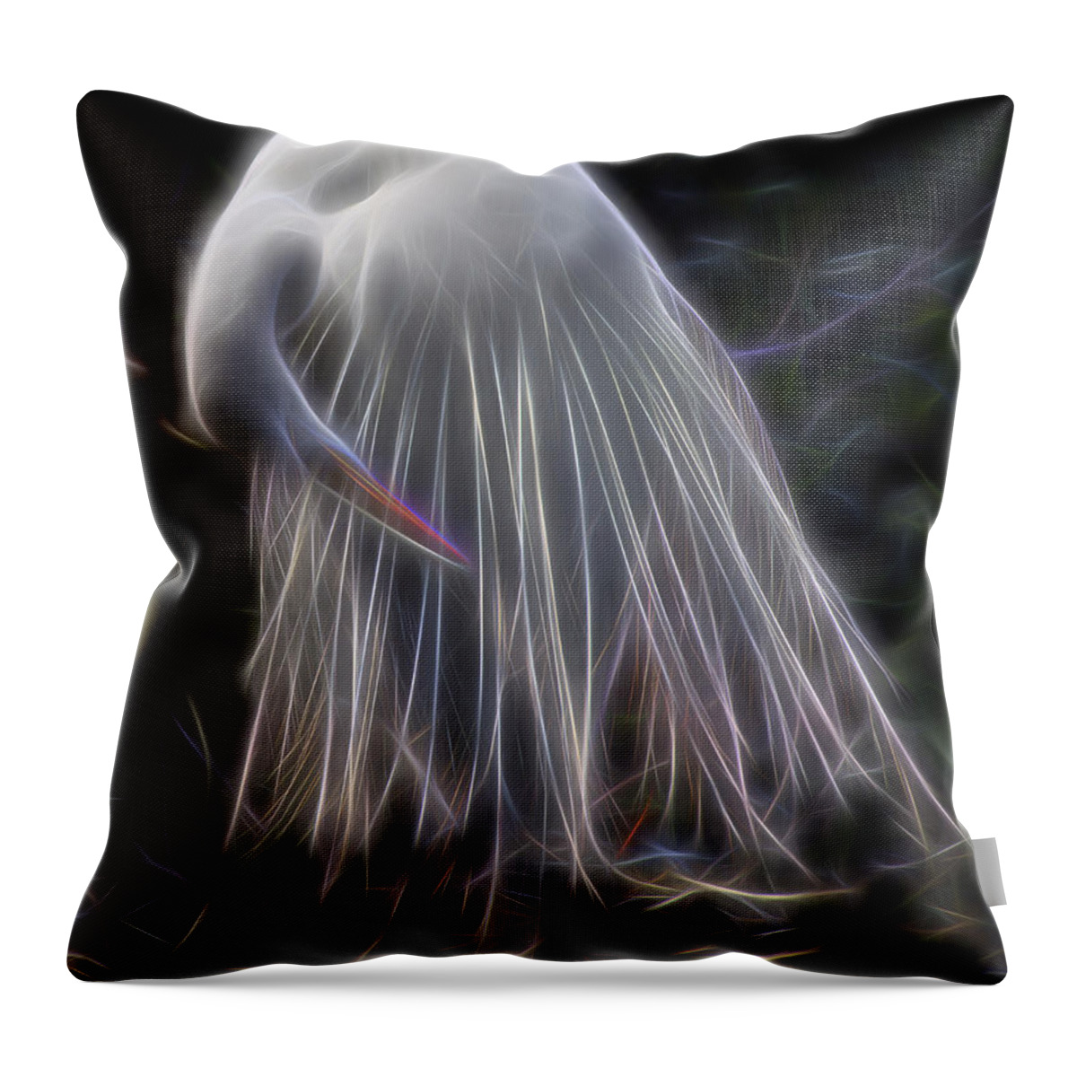 Nature Throw Pillow featuring the digital art Time Of Life by William Horden