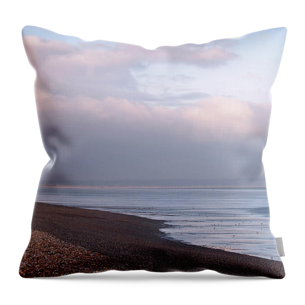 Beach Throw Pillow featuring the photograph Time To Chill by Gill Billington