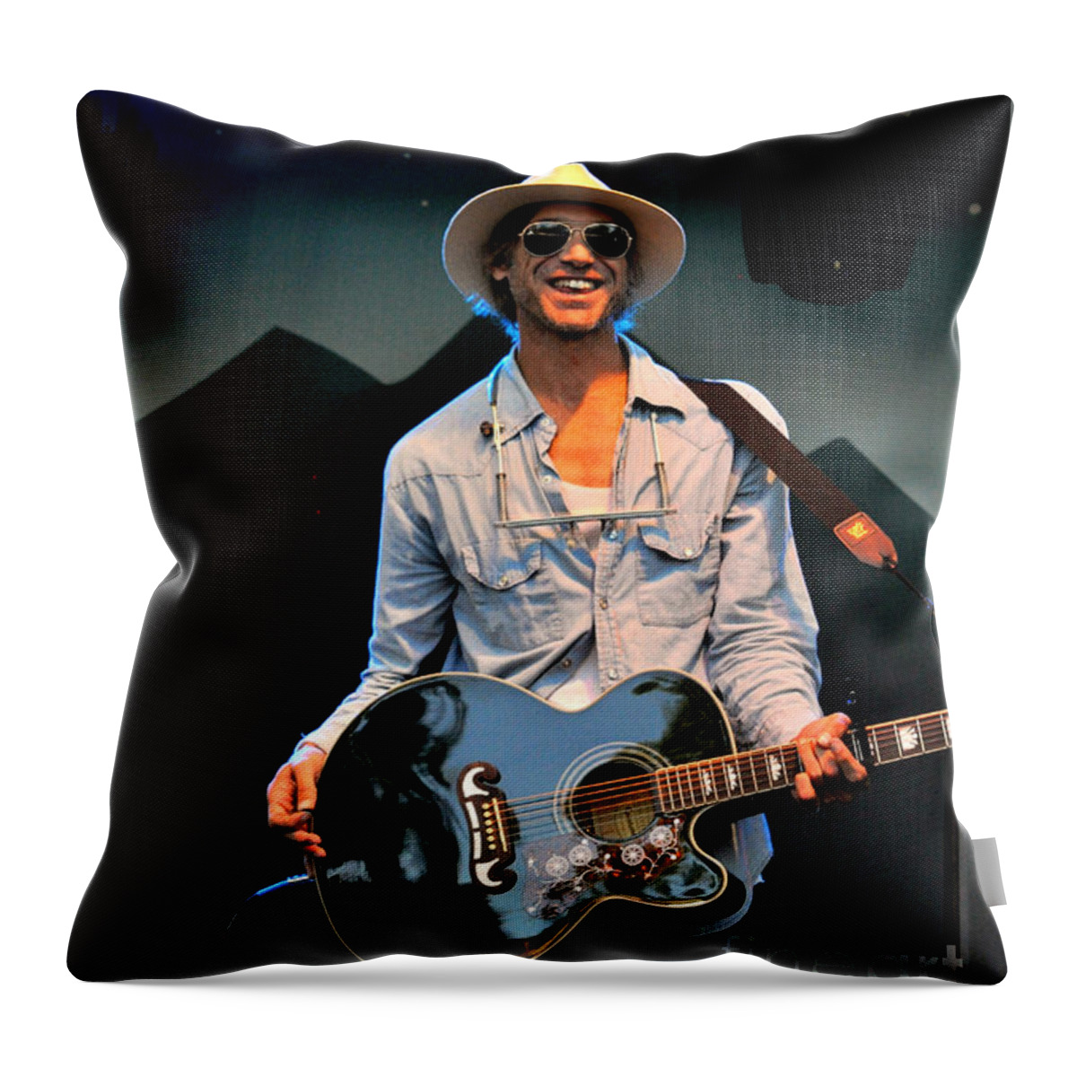 Todd Snyder Throw Pillow featuring the photograph Todd Snyder 1 by Anjanette Douglas