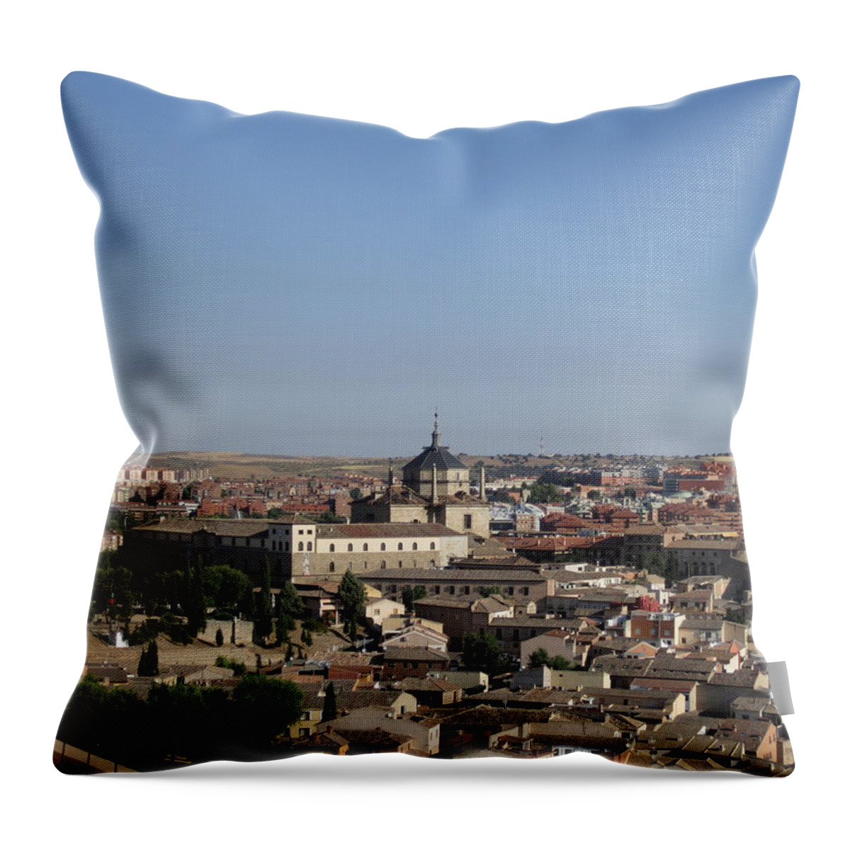 Toledo Throw Pillow featuring the photograph Toledo Multifamily by John Shiron