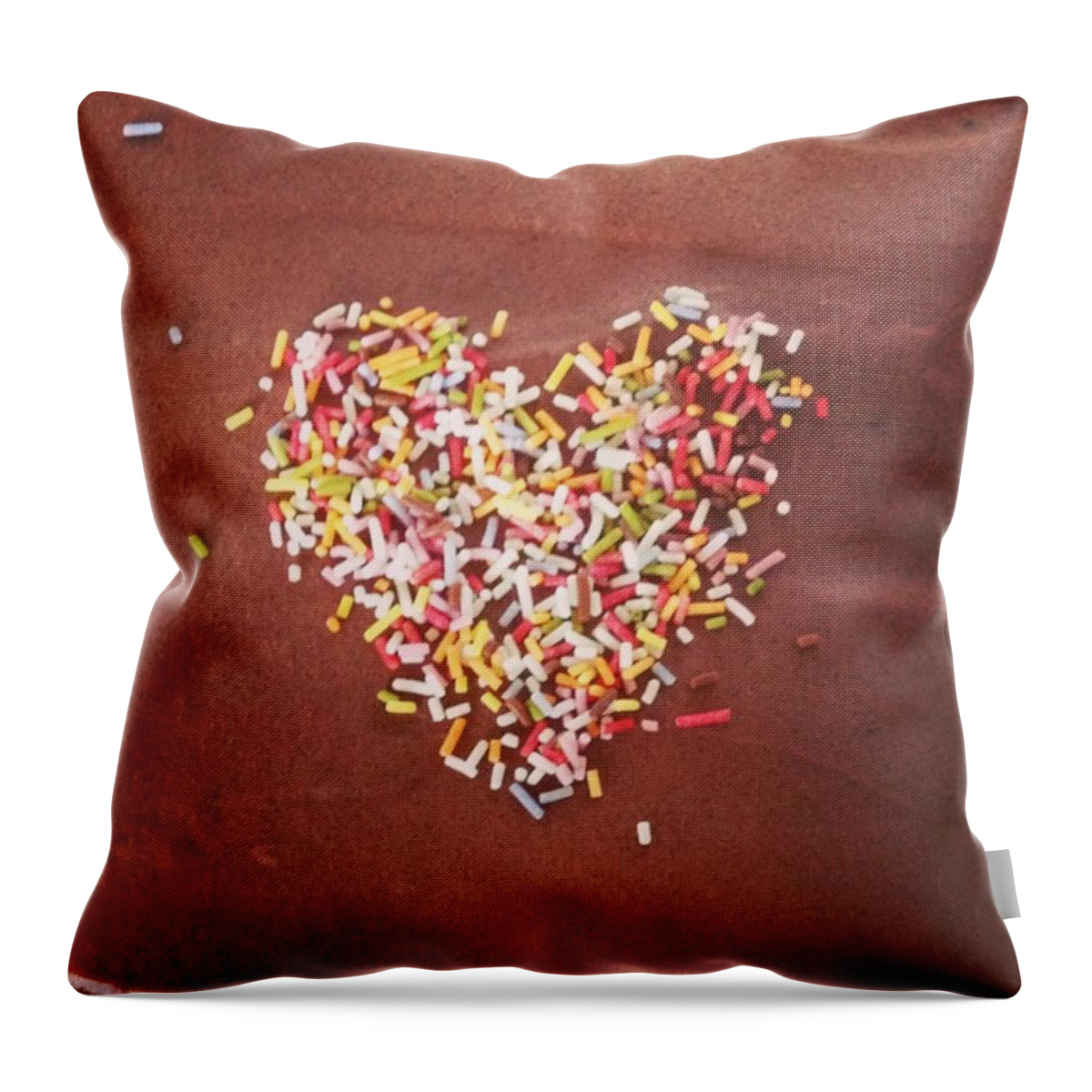Tooromanticmoods Throw Pillow featuring the photograph Chocolate Love by Gypsy Heart