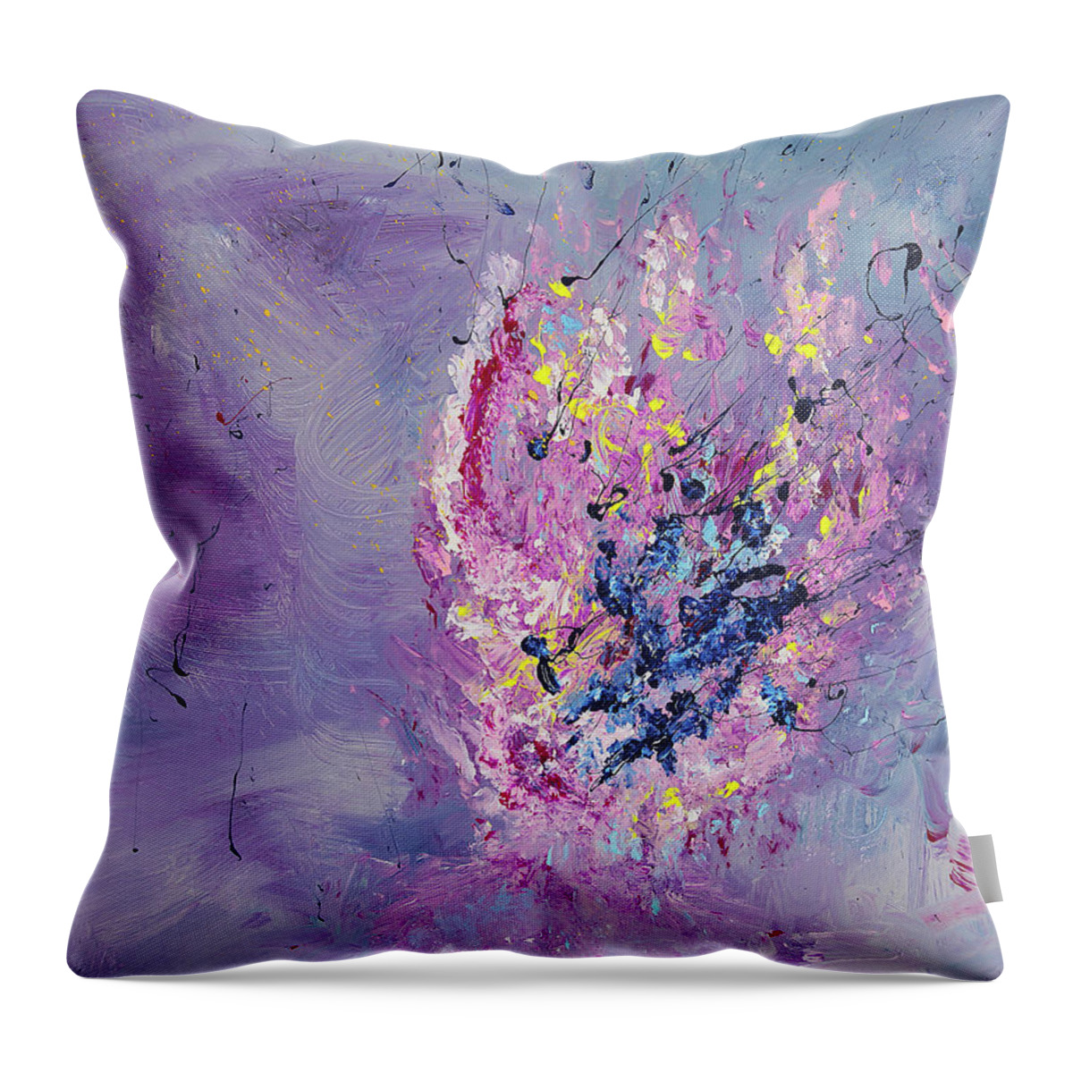 Touches Throw Pillow featuring the painting Touches Of Holland by Joe Loffredo