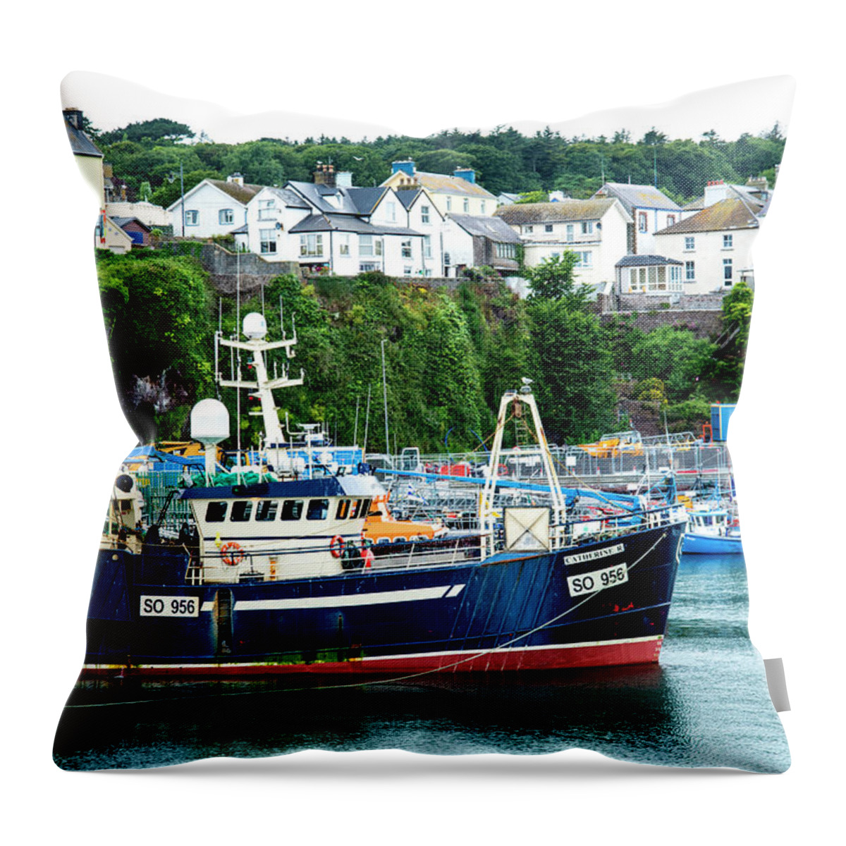 Jigsaw Throw Pillow featuring the photograph Nautical-2 by Carole Gordon