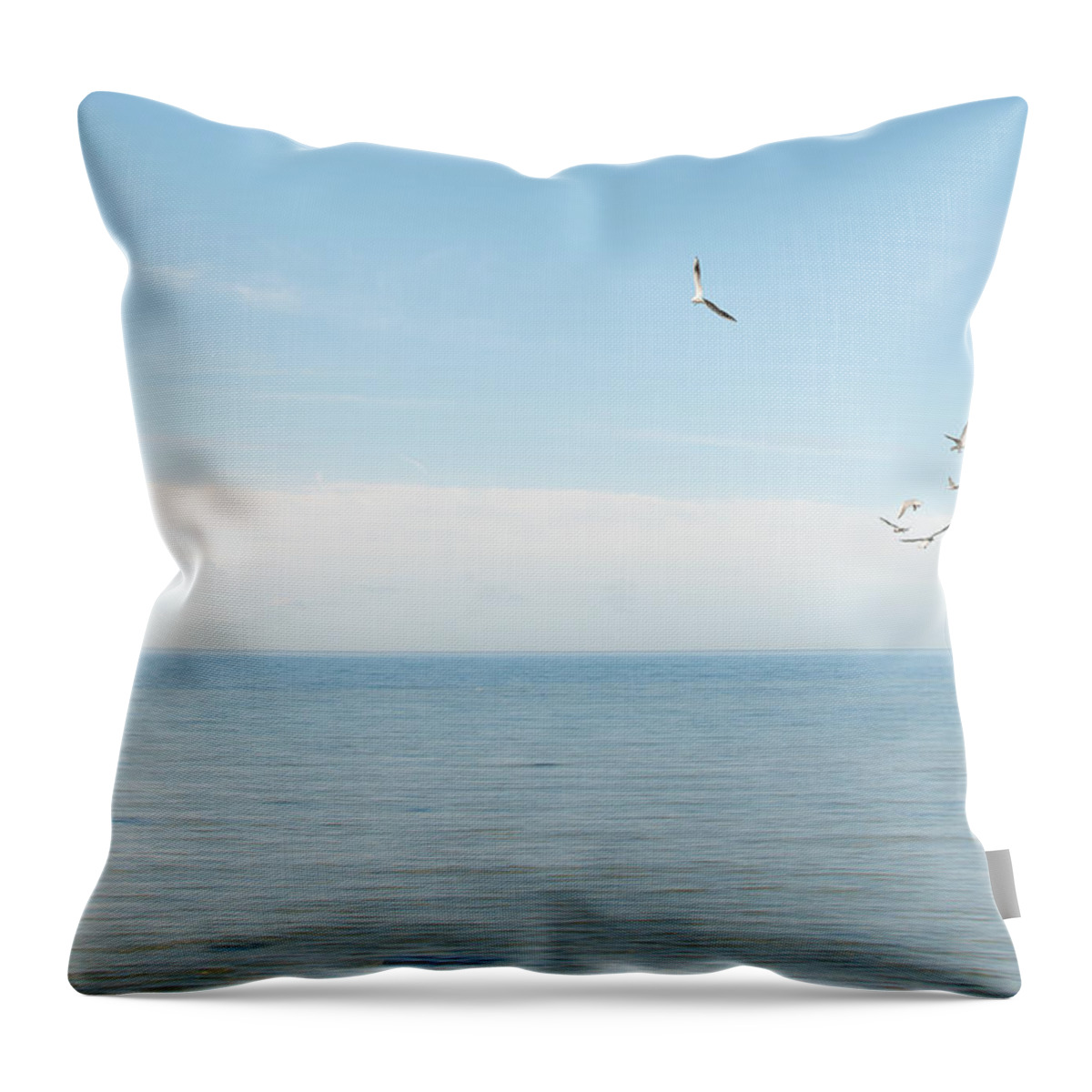 Abstract Throw Pillow featuring the photograph Tranquility by Marcus Karlsson Sall