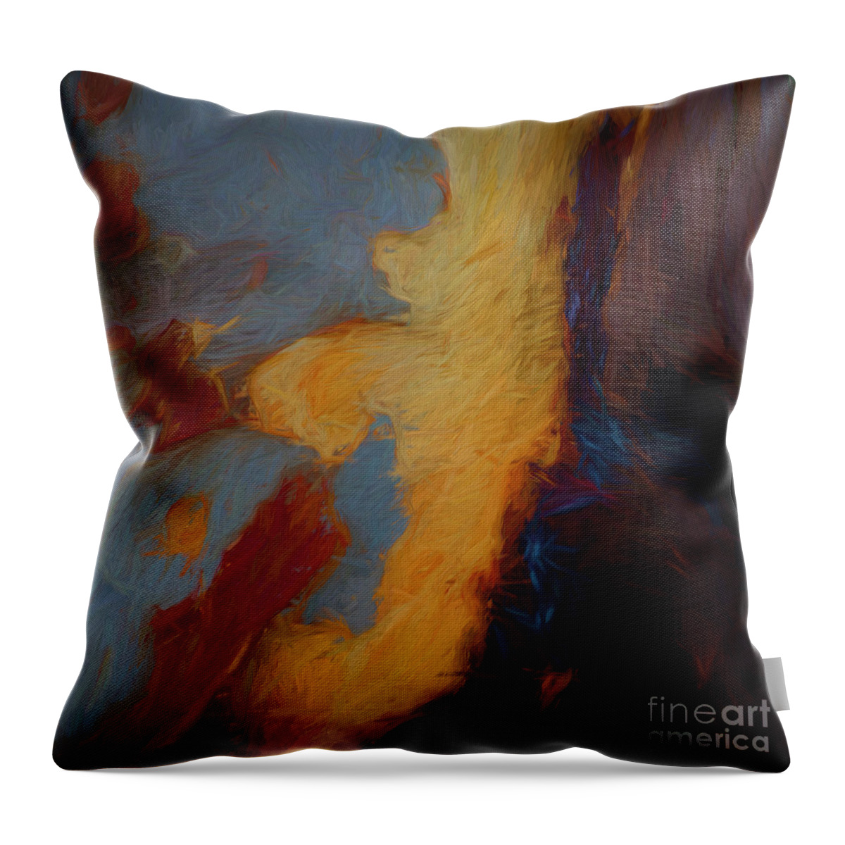Tree Throw Pillow featuring the photograph Tree Bark Collection # 51 by Philip Johnson