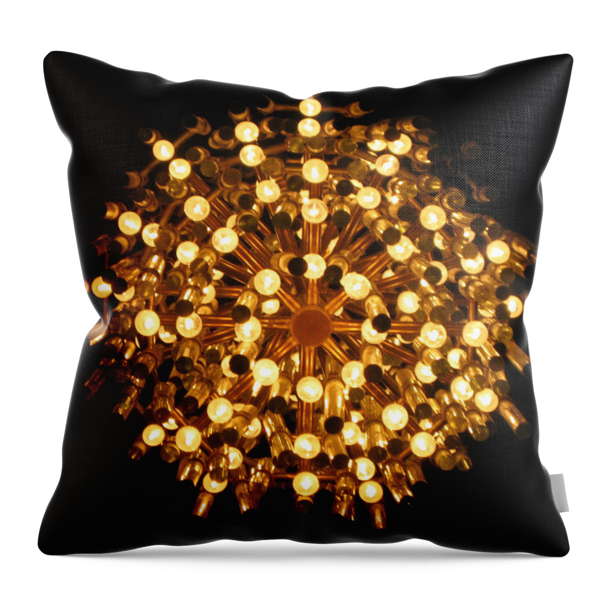 Chandelier Throw Pillow featuring the photograph Tromso Norway by Annette Hadley